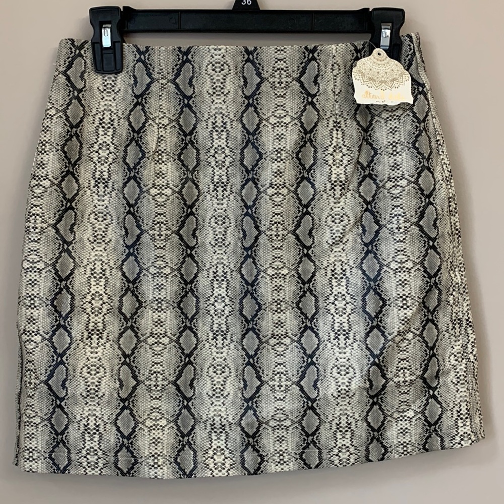 NWT Altar’d State Snake Skirt Small